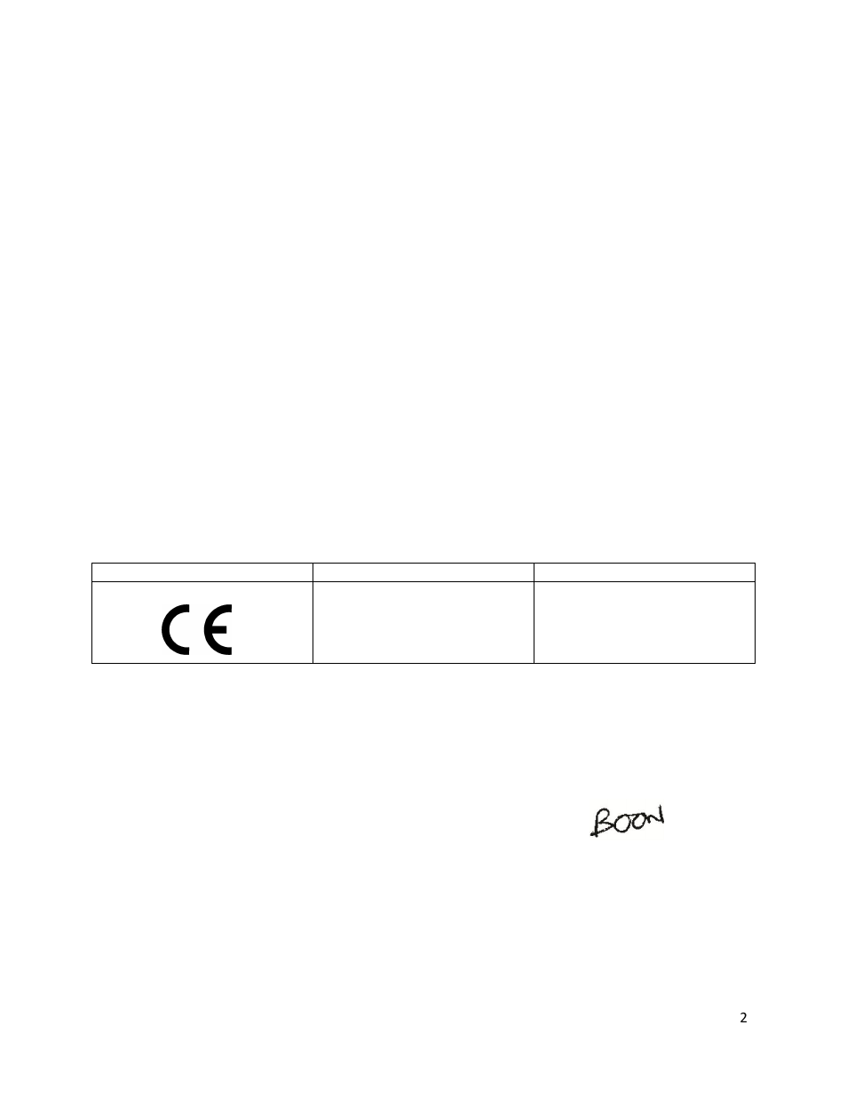 Declaration of conformity | LW Measurements LVS 700 XL User Manual | Page 2 / 20