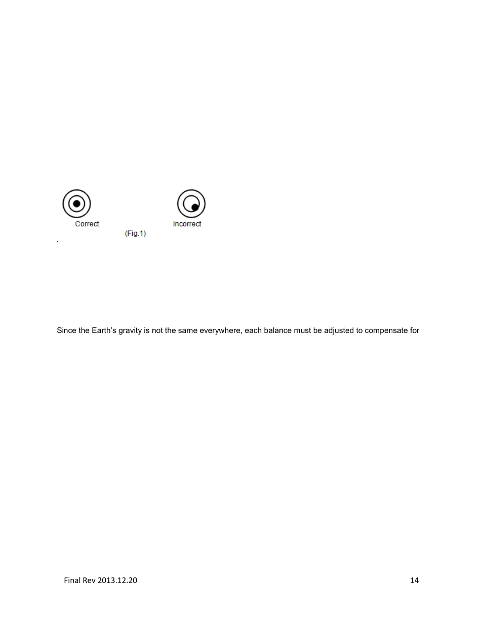 6 leveling the weighing machine, 7 calibration of the weighing machine | LW Measurements DCT50 User Manual | Page 14 / 23