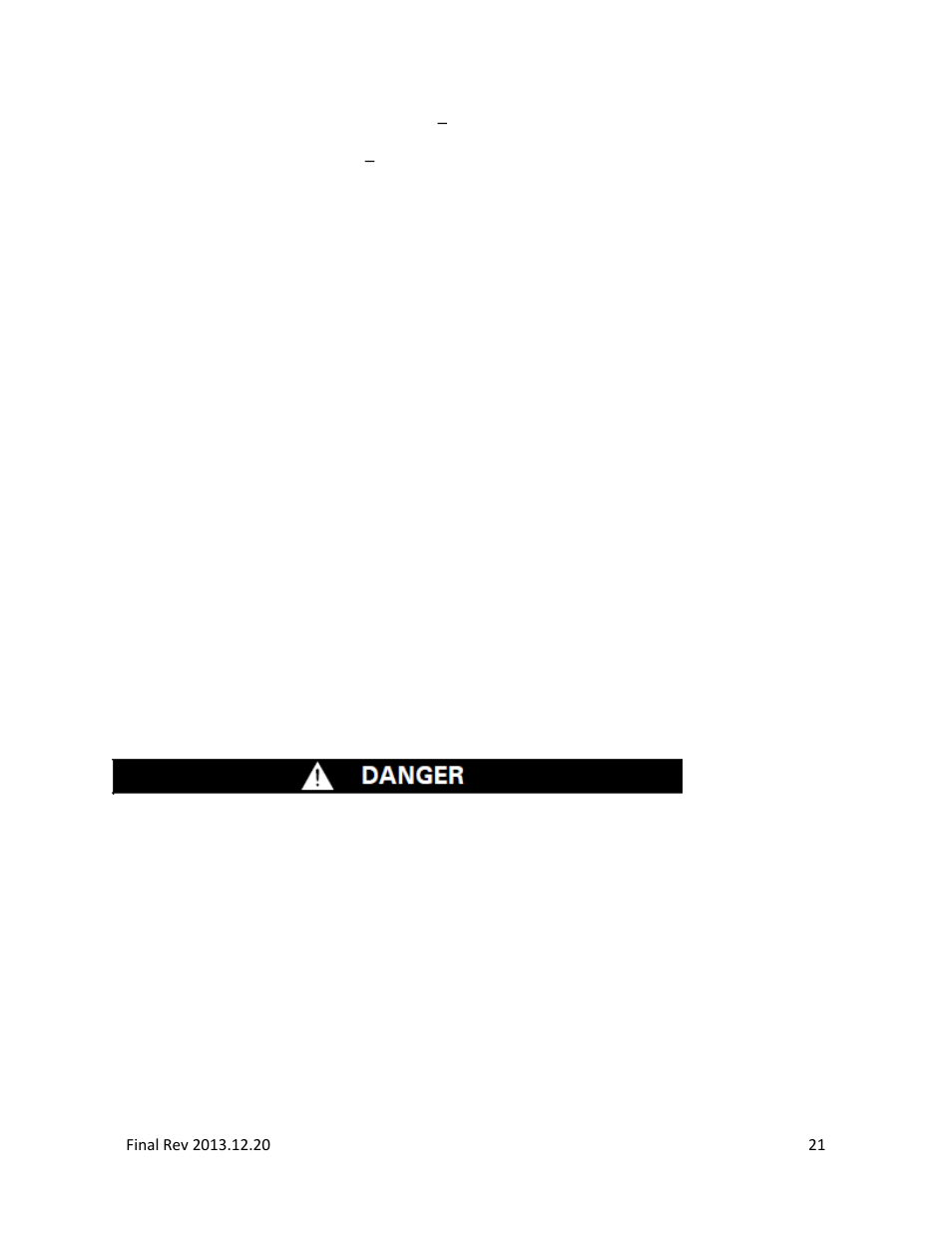 LW Measurements DCT50 User Manual | Page 21 / 23