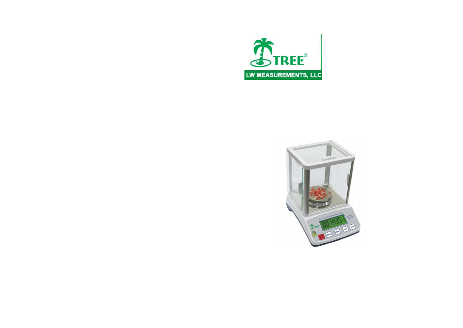 LW Measurements HRB 303 300g x 0.001g User Manual | 12 pages