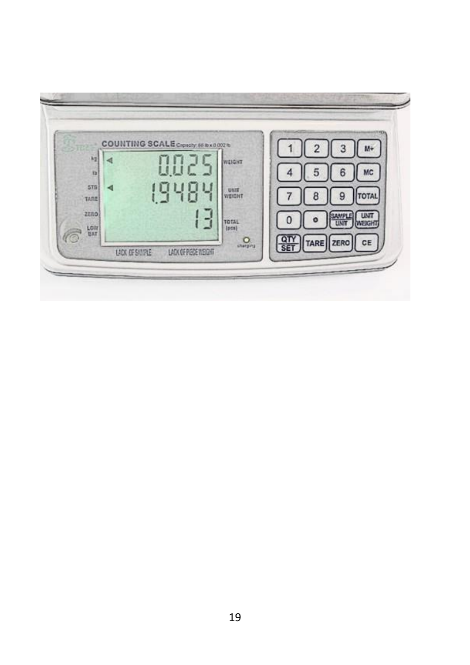 2 display & key functions | LW Measurements MCT 66 User Manual | Page 19 / 27