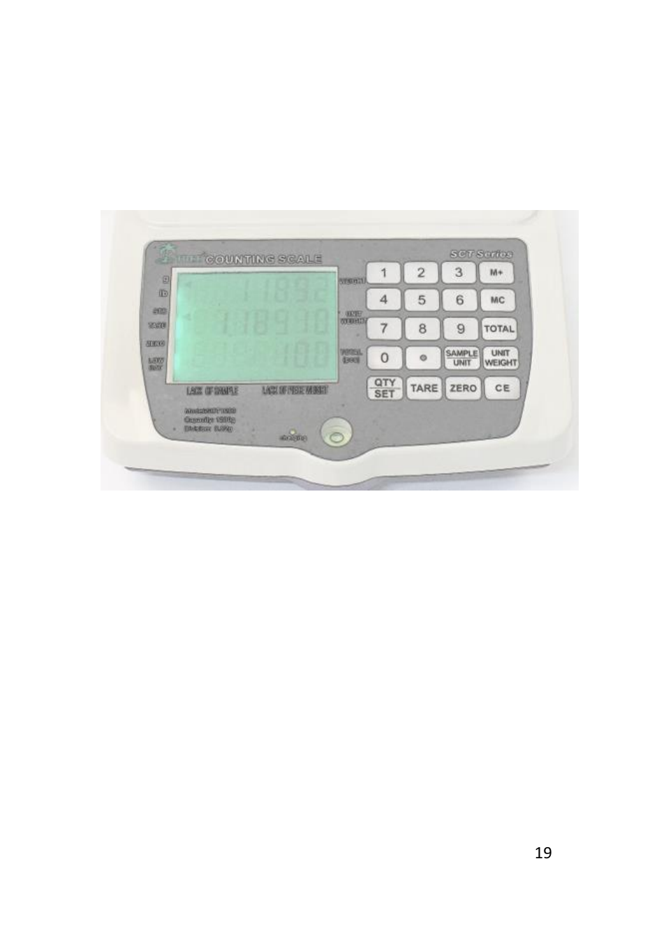 LW Measurements SCT 1200 User Manual | Page 19 / 28