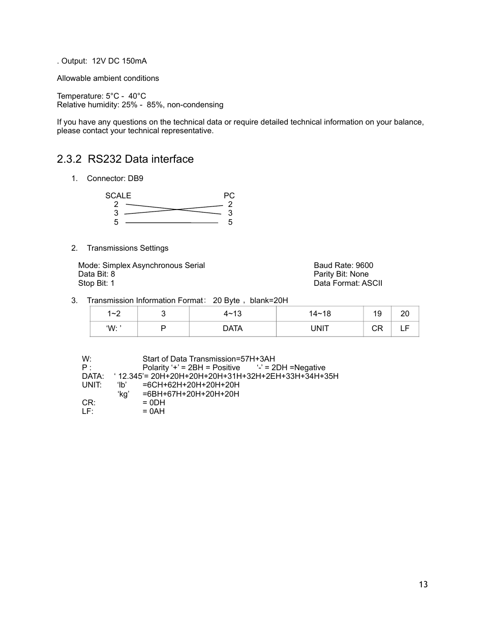 LW Measurements WB 10000 User Manual | Page 13 / 24