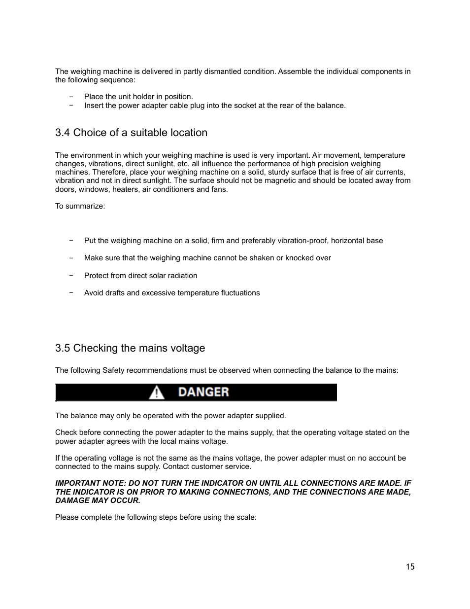 LW Measurements WB 10000 User Manual | Page 15 / 24