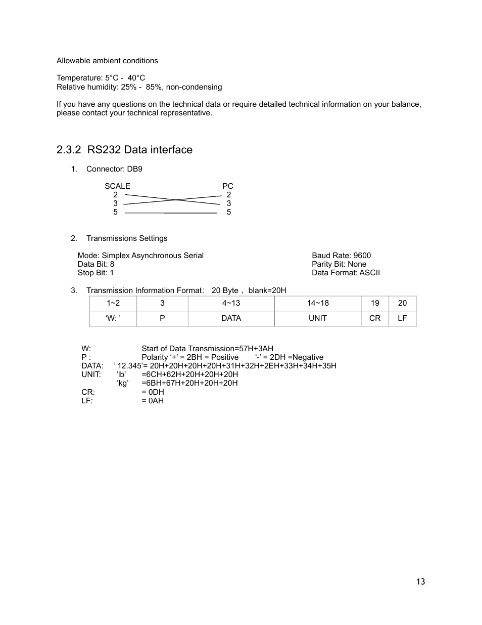 LW Measurements WB 7500 User Manual | Page 13 / 24