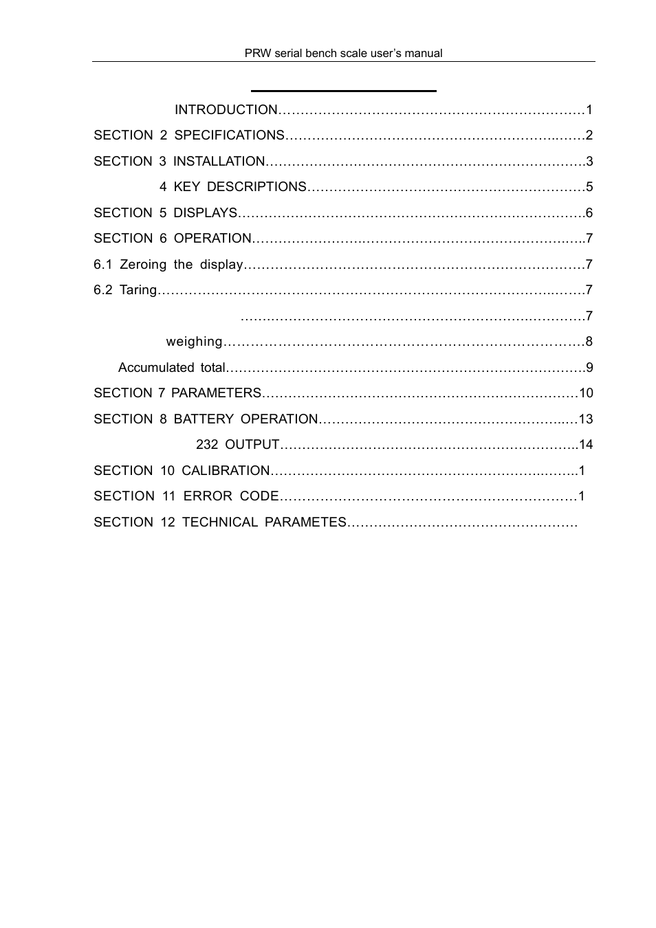 LW Measurements PRW - PLUS 2 User Manual | Page 2 / 22