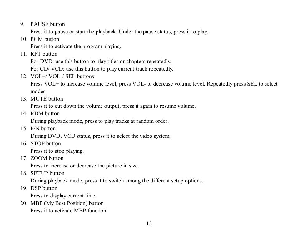 Hyundai H-CMD7084 User Manual | Page 12 / 83