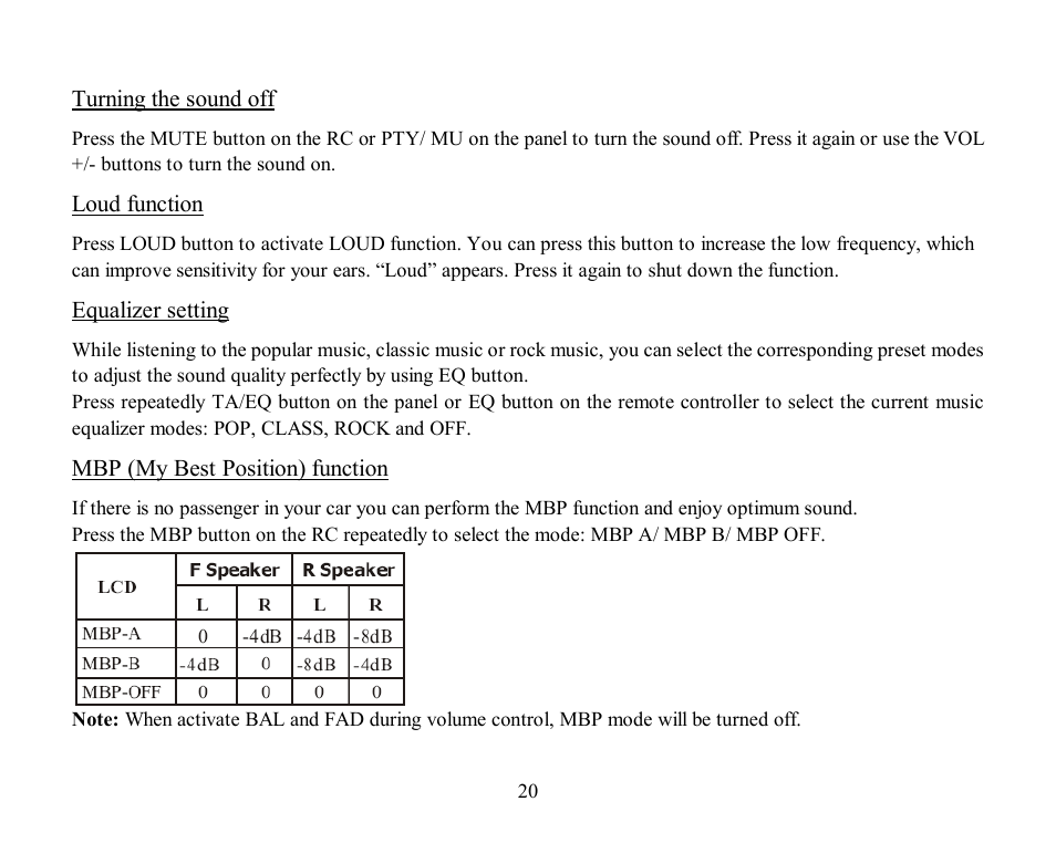 Hyundai H-CMD7084 User Manual | Page 20 / 83