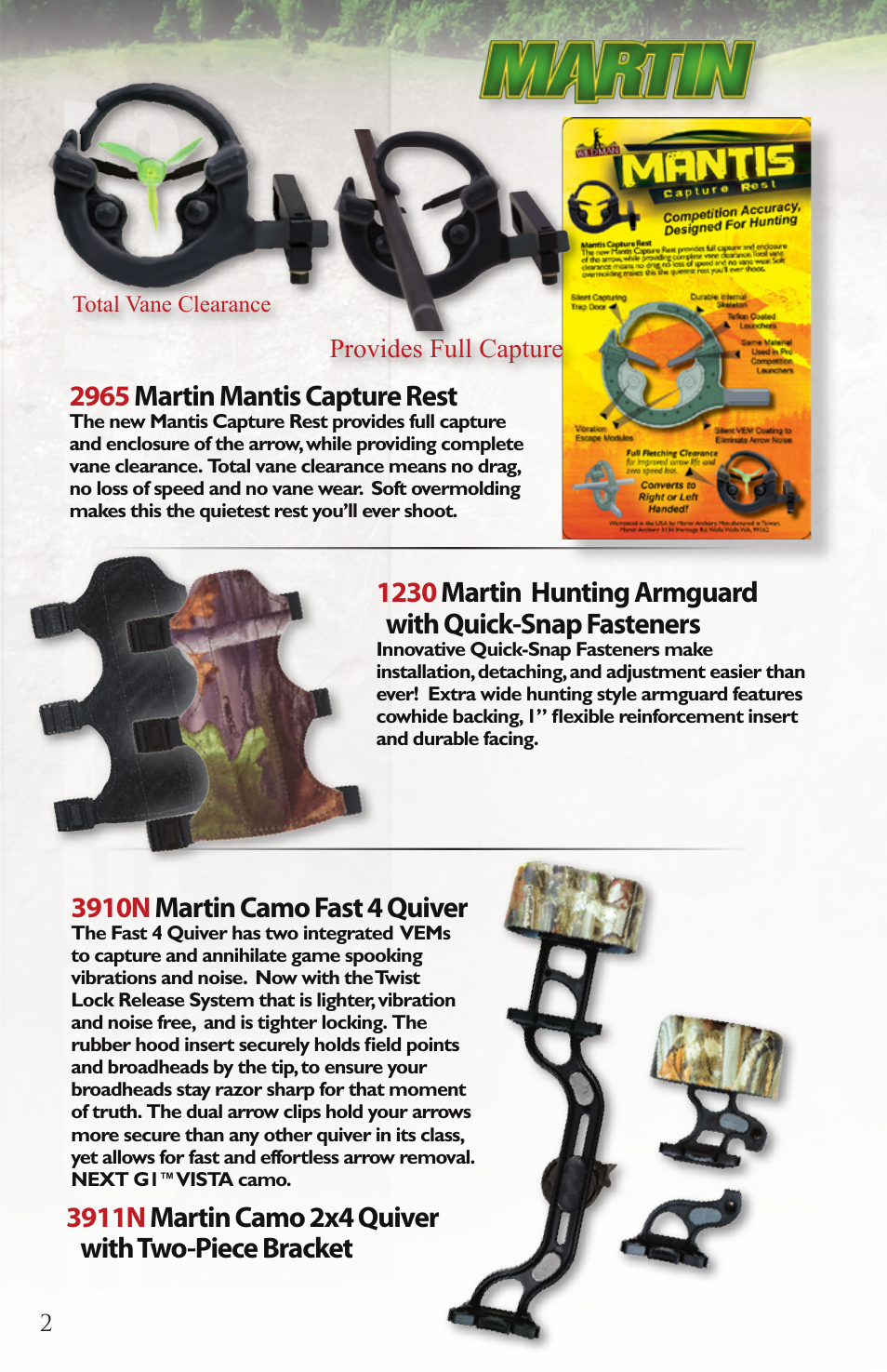 Accessories | Martin Archery Martin Compound User Manual | Page 2 / 16