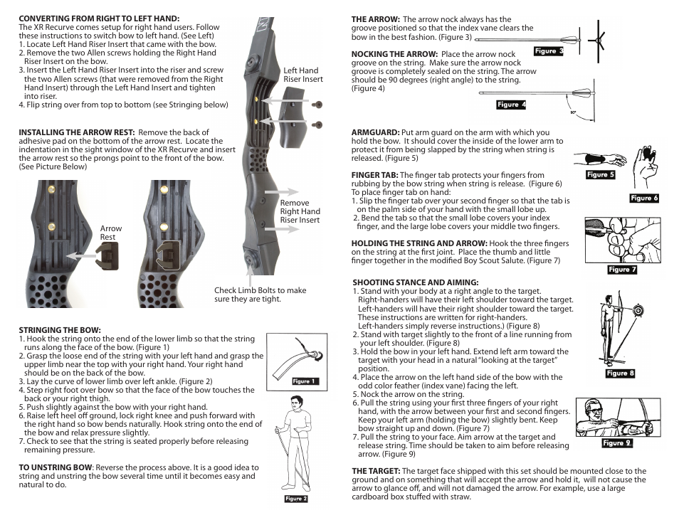 Martin Archery XR Recuve User Manual | Page 2 / 2