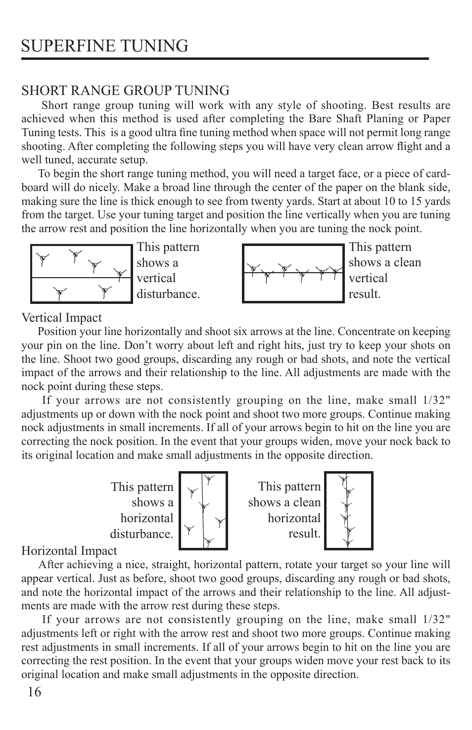 Superfine tuning | Martin Archery Martin Compound Bow User Manual | Page 20 / 24