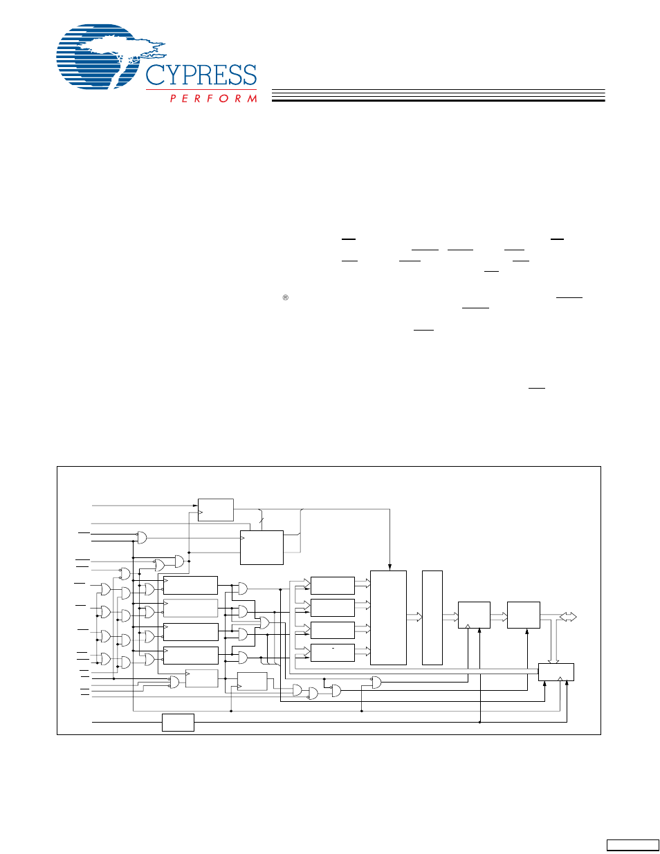 Cypress CY7C1329H User Manual | 16 pages