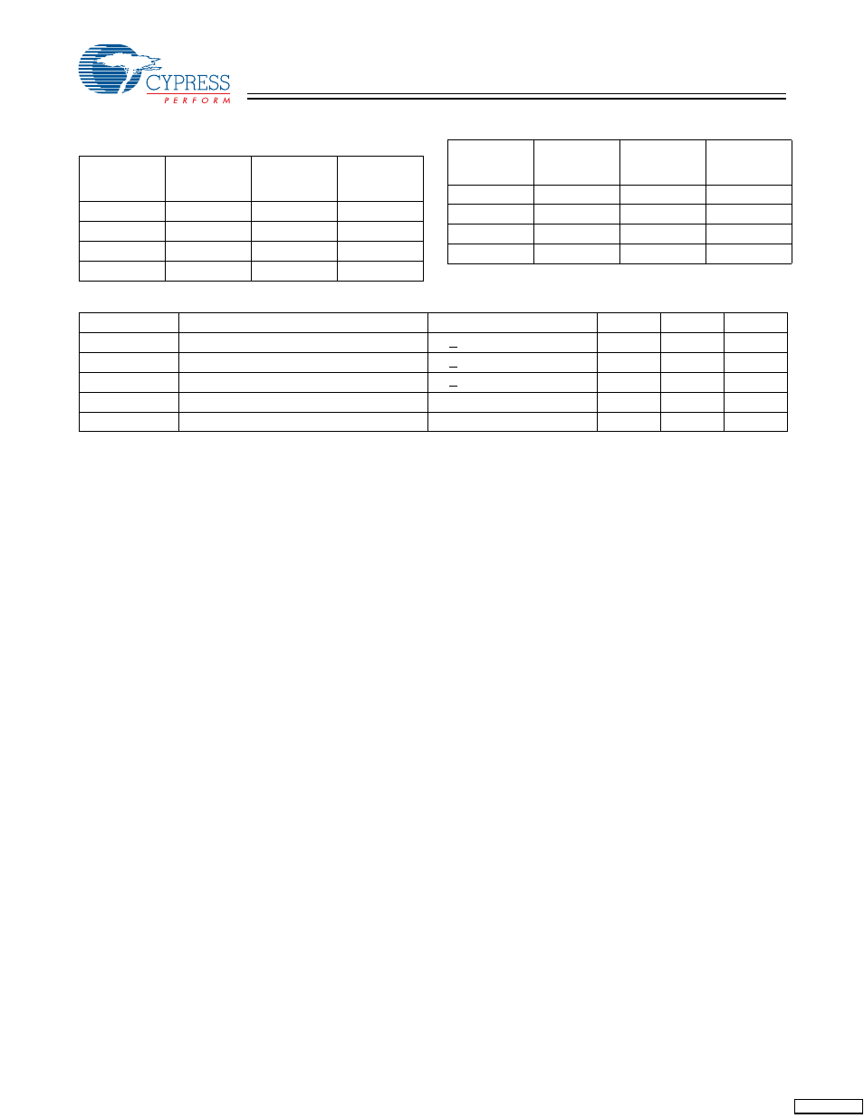 Cypress CY7C1329H User Manual | Page 5 / 16