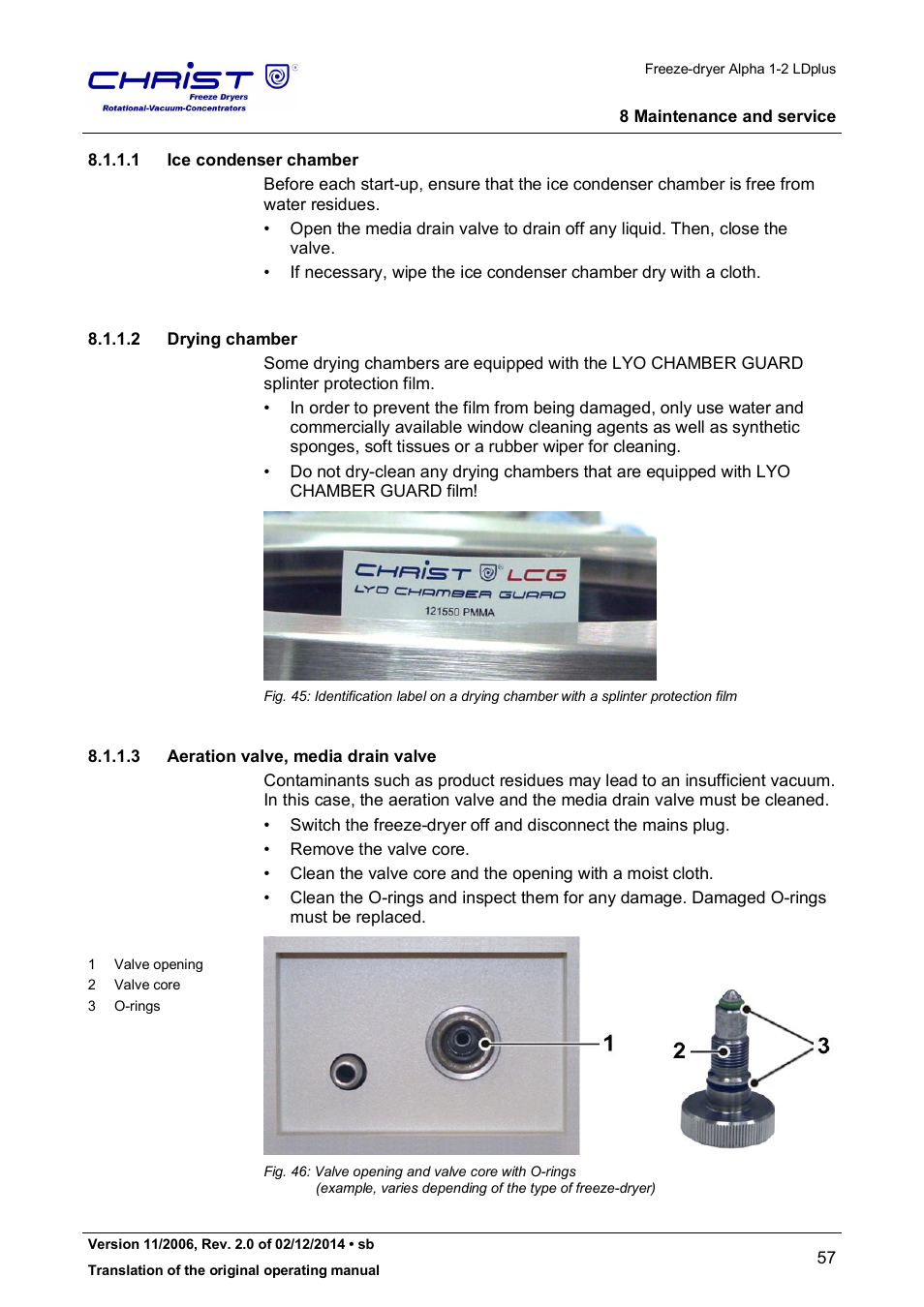 Martin Christ Alpha 1-2 LDplus User Manual | Page 57 / 96