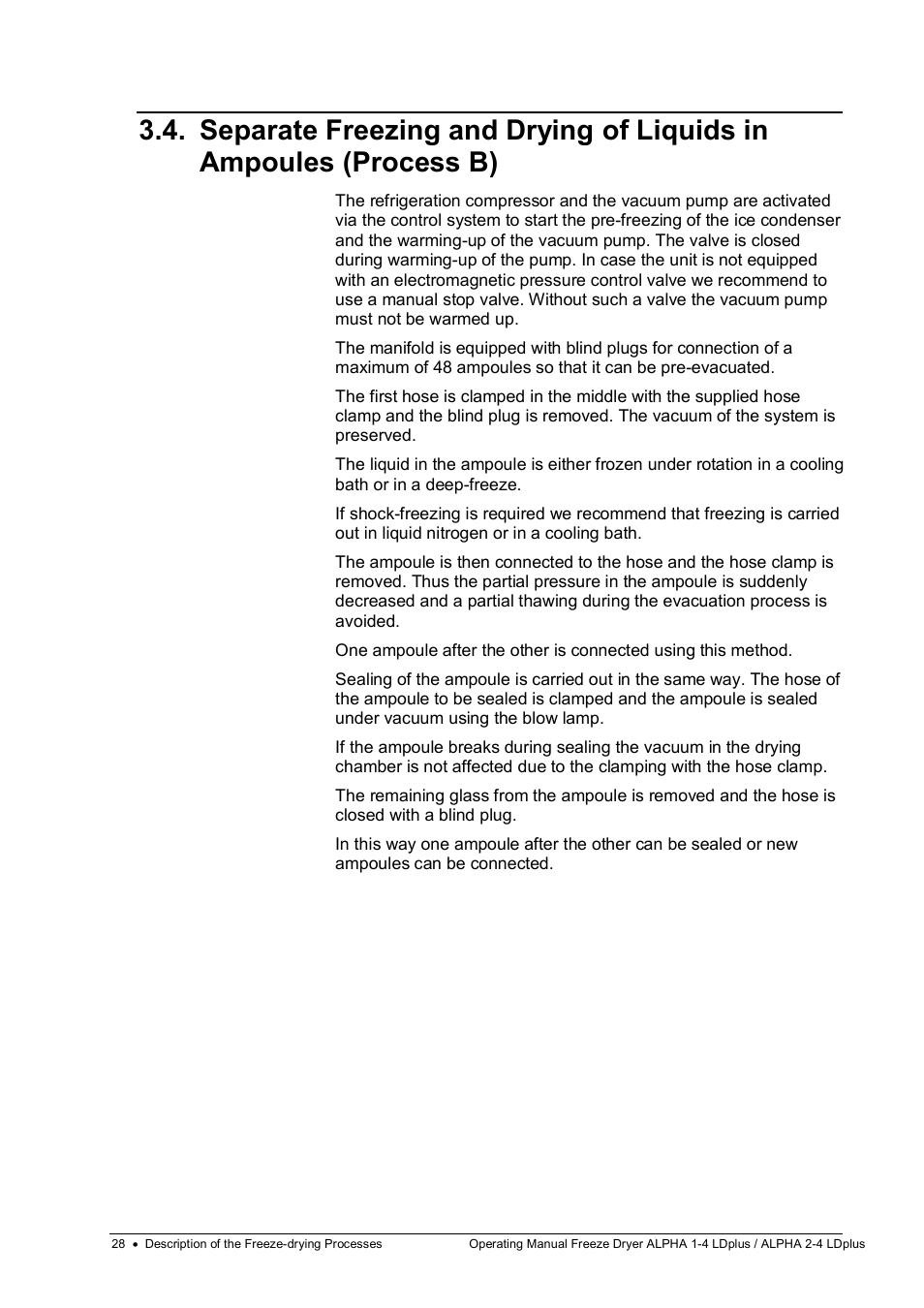 Martin Christ Alpha 2-4 LDplus User Manual | Page 28 / 85
