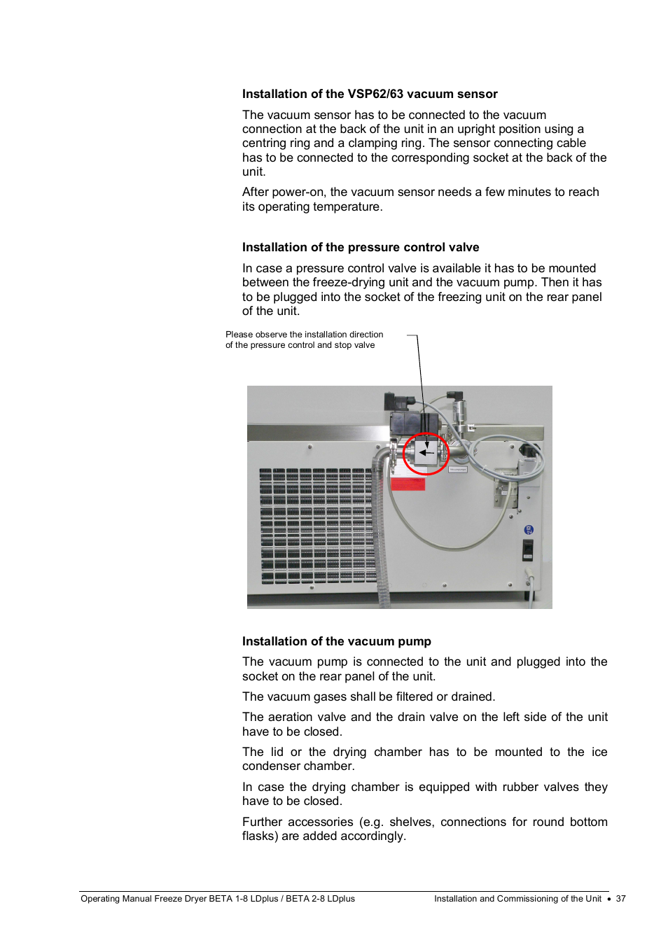 Martin Christ Beta 2-8 LDplus User Manual | Page 37 / 89
