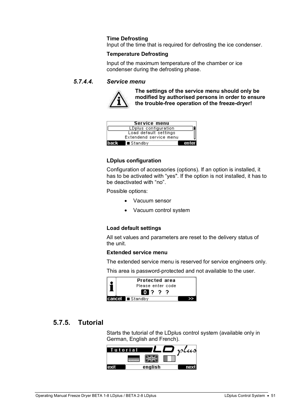 Tutorial | Martin Christ Beta 2-8 LDplus User Manual | Page 51 / 89
