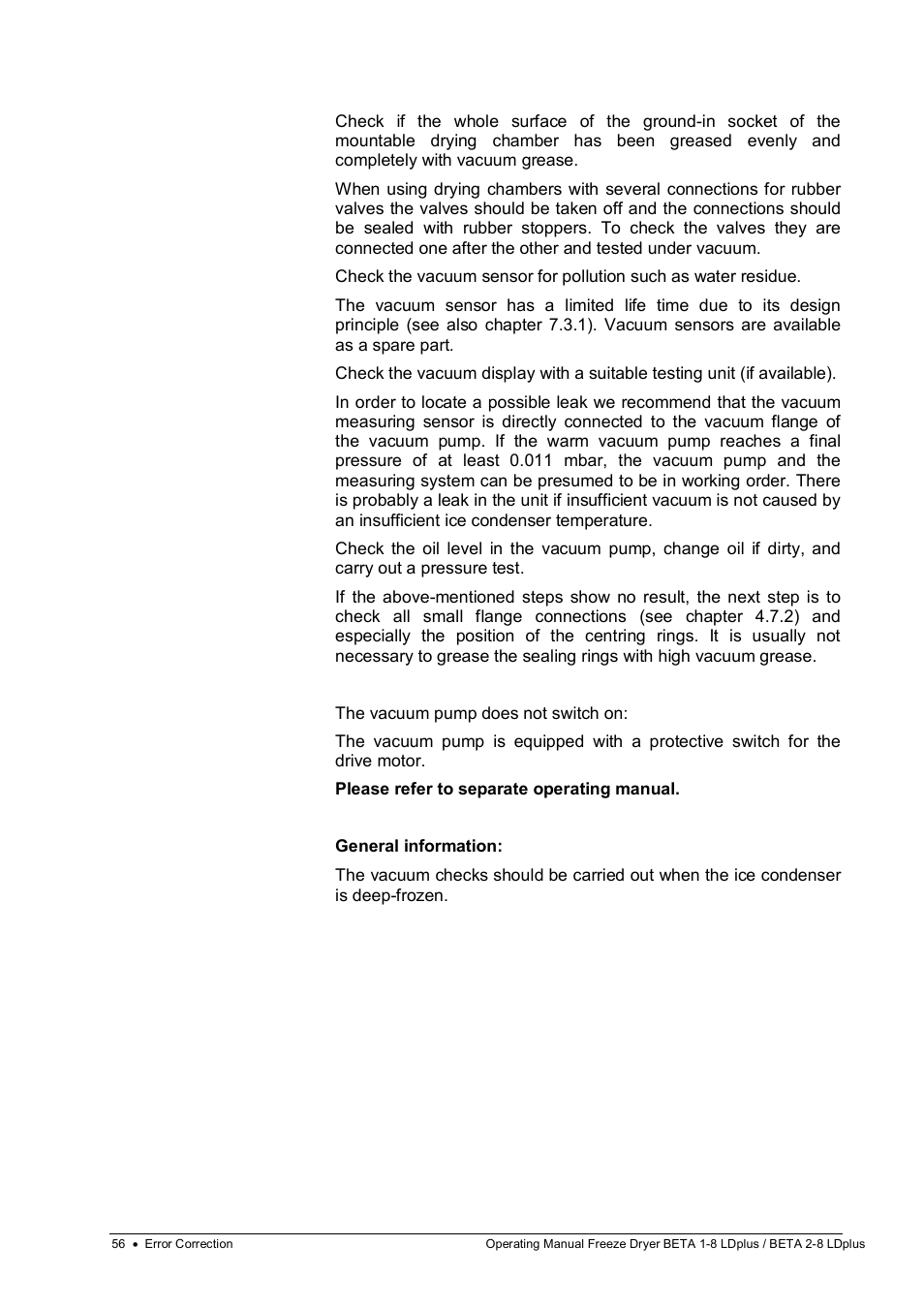 Martin Christ Beta 2-8 LDplus User Manual | Page 56 / 89