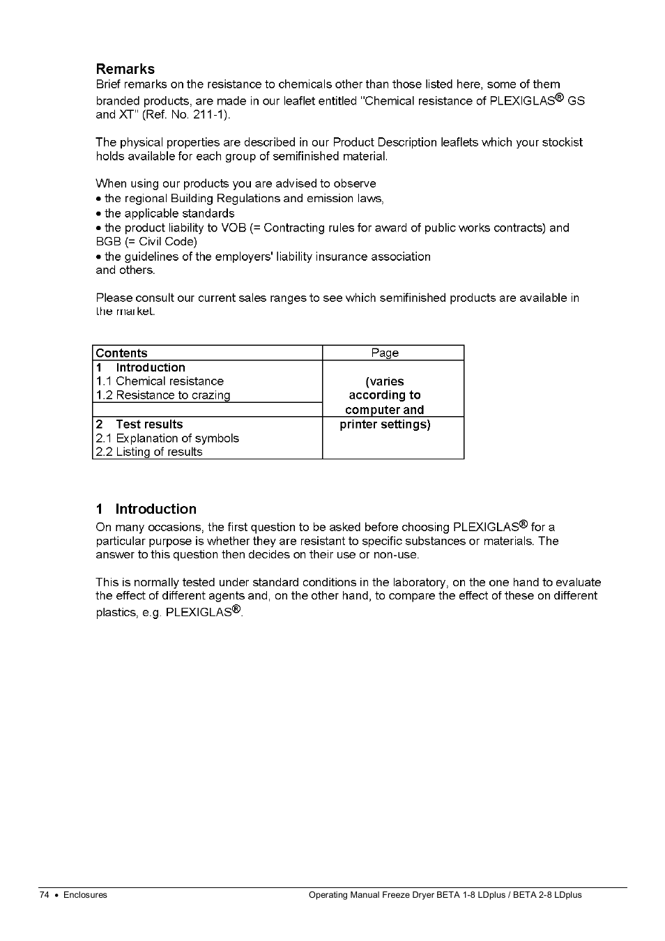 Martin Christ Beta 2-8 LDplus User Manual | Page 74 / 89