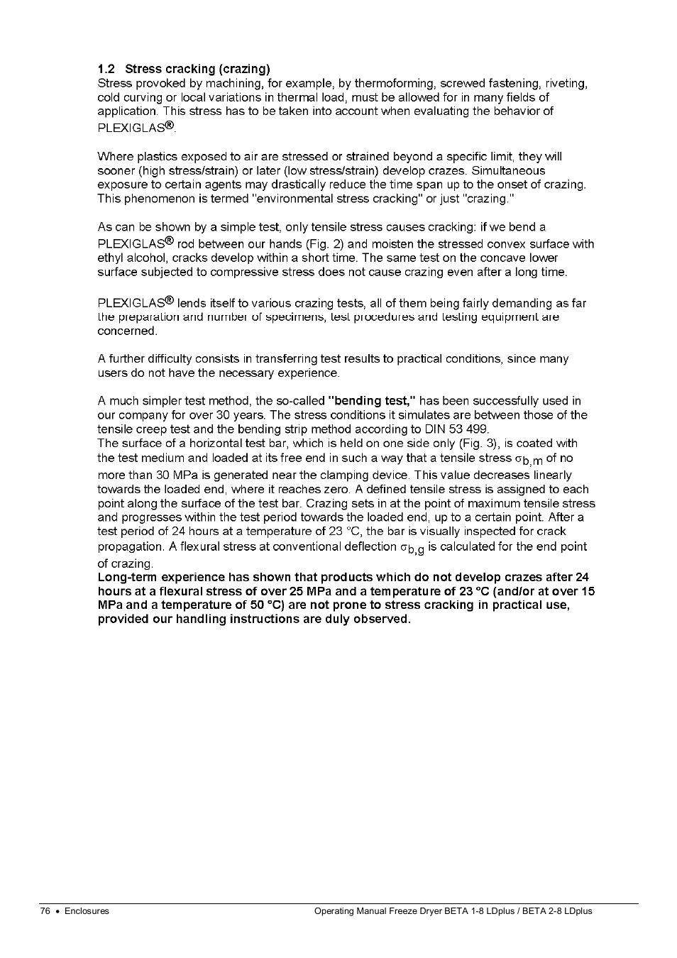 Martin Christ Beta 2-8 LDplus User Manual | Page 76 / 89