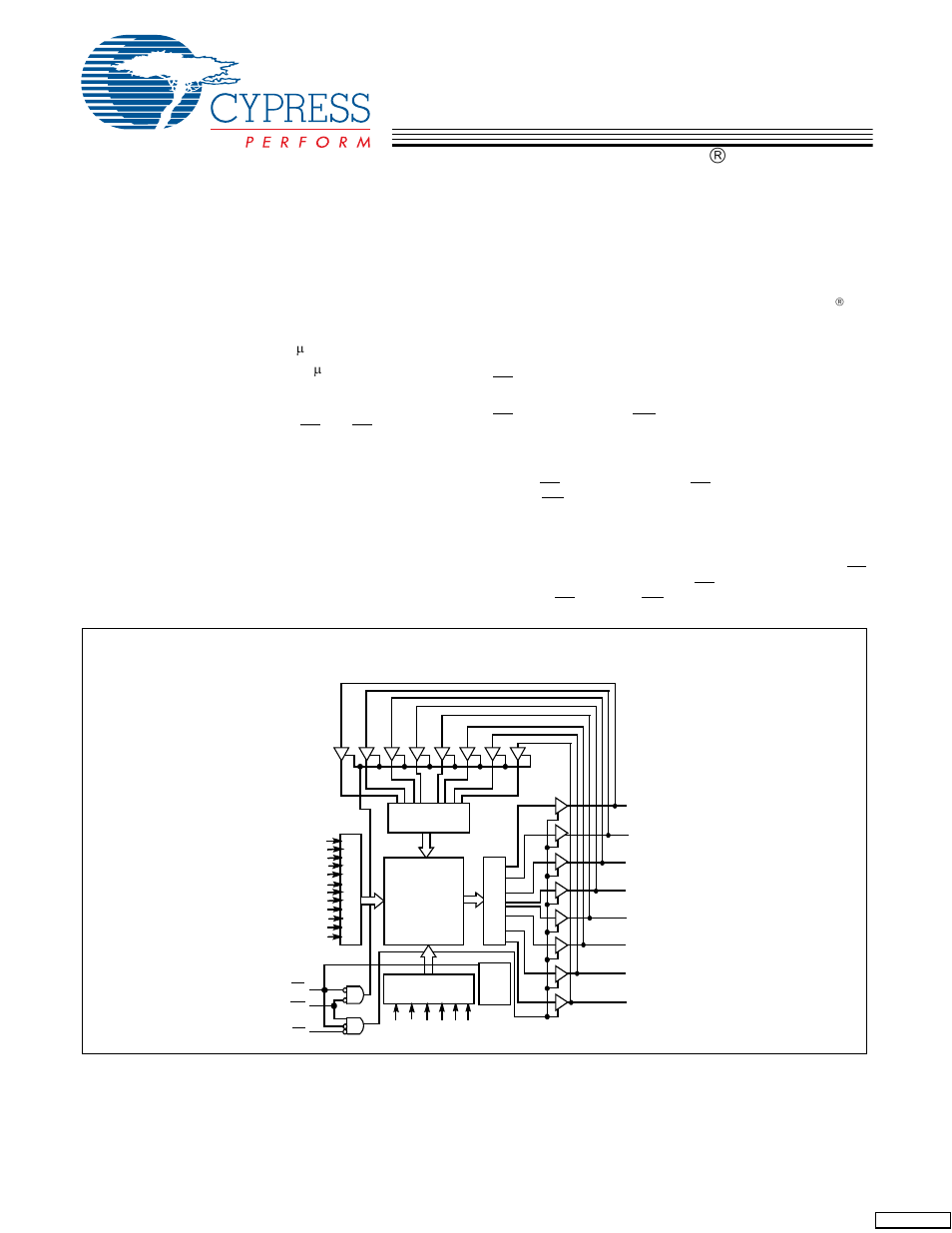 Cypress CY62138EV30 User Manual | 9 pages