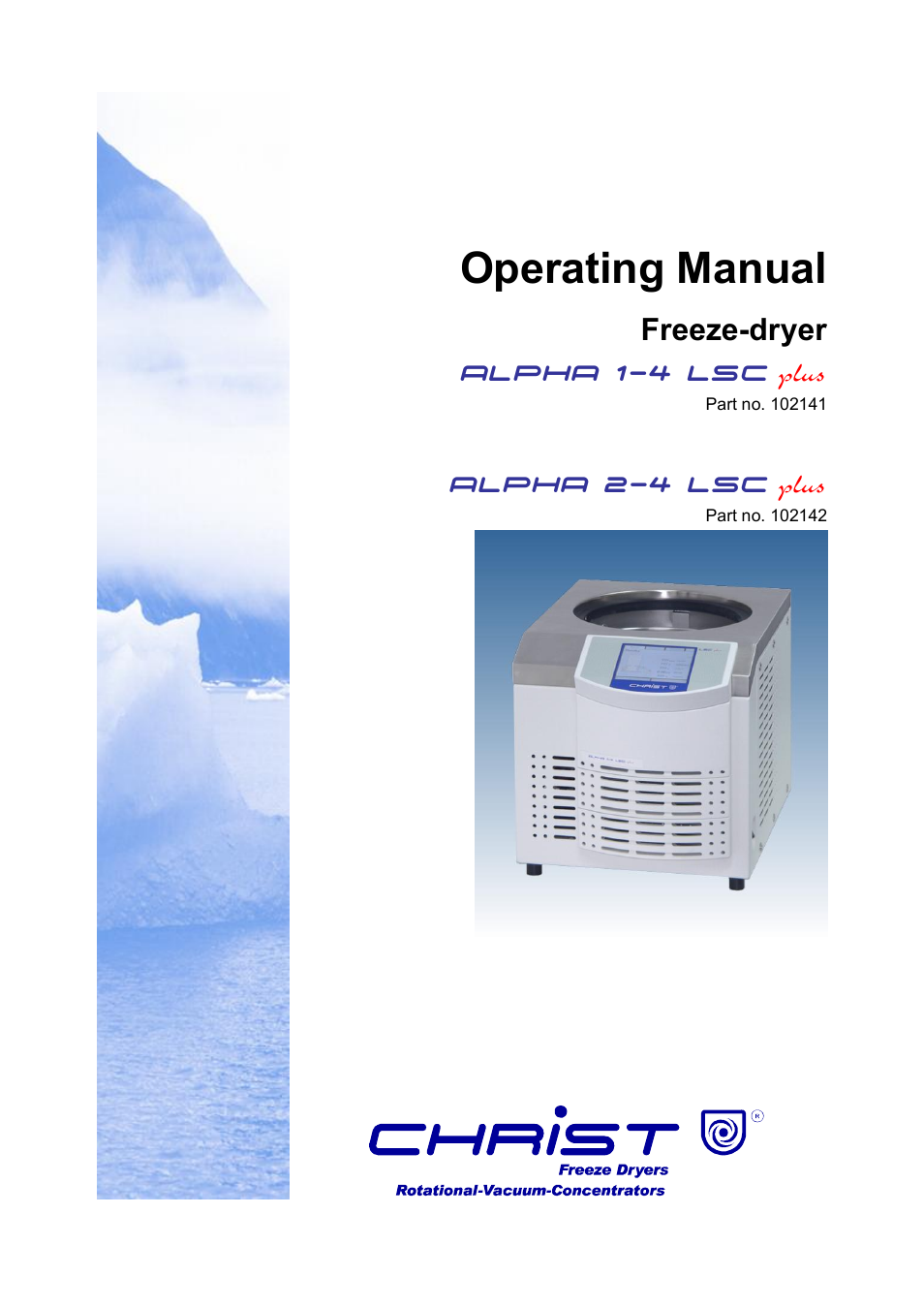 Martin Christ Alpha 2-4 LSCplus User Manual | 121 pages