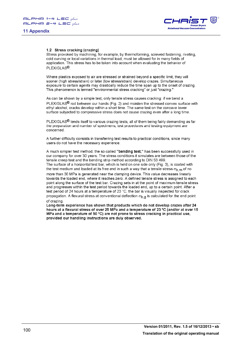 Martin Christ Alpha 2-4 LSCplus User Manual | Page 100 / 121
