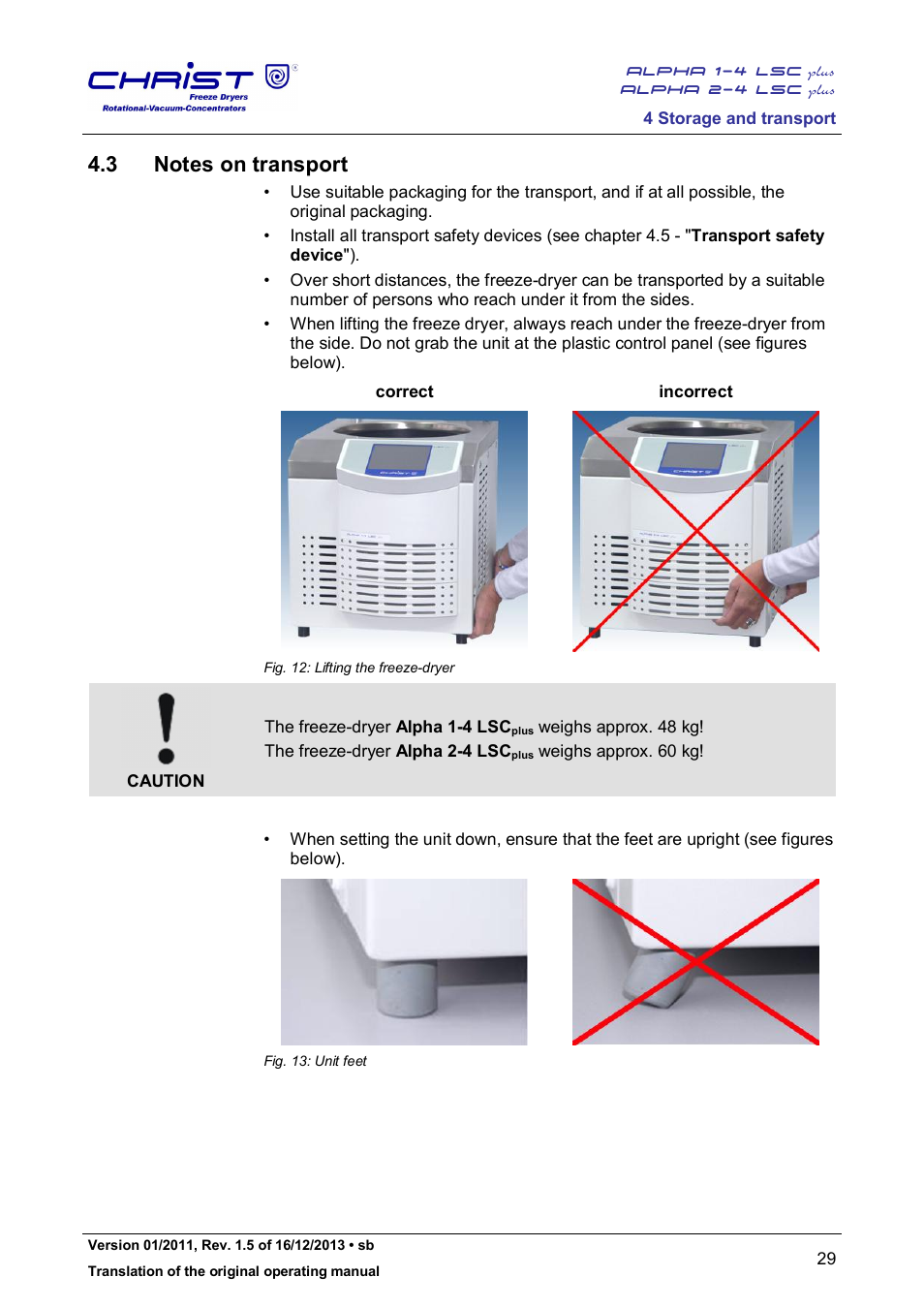 Martin Christ Alpha 2-4 LSCplus User Manual | Page 29 / 121