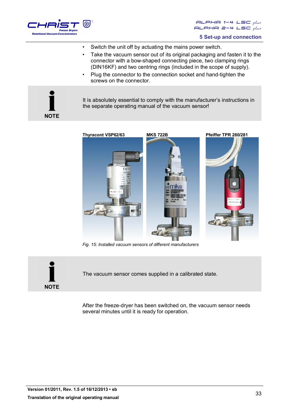 Martin Christ Alpha 2-4 LSCplus User Manual | Page 33 / 121