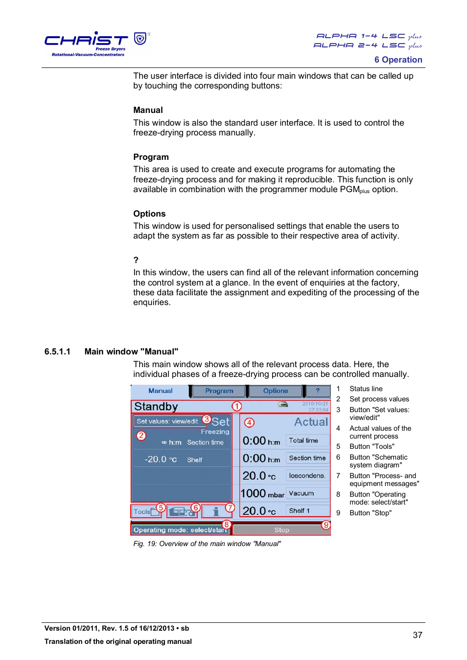Martin Christ Alpha 2-4 LSCplus User Manual | Page 37 / 121