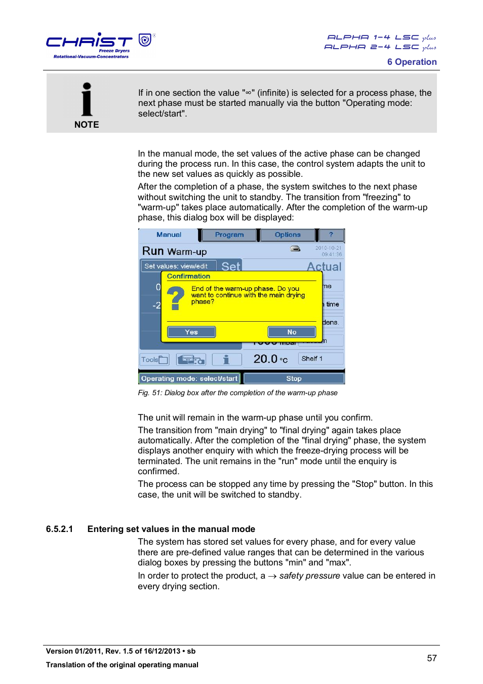 Martin Christ Alpha 2-4 LSCplus User Manual | Page 57 / 121