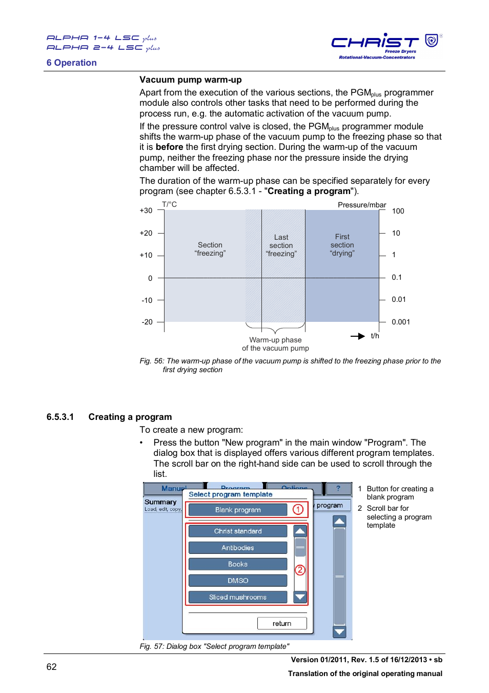 Martin Christ Alpha 2-4 LSCplus User Manual | Page 62 / 121