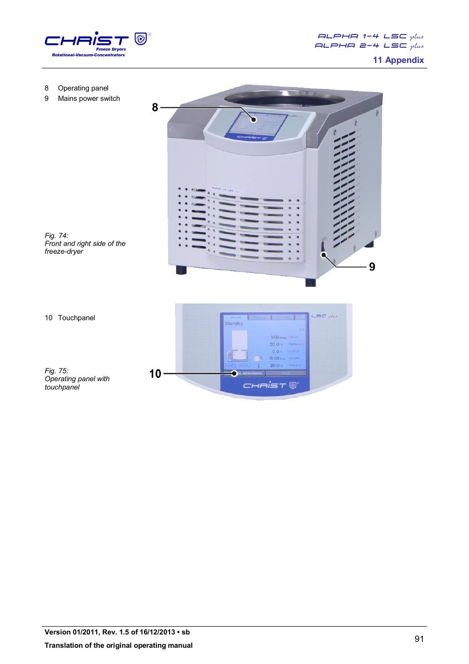 Martin Christ Alpha 2-4 LSCplus User Manual | Page 91 / 121