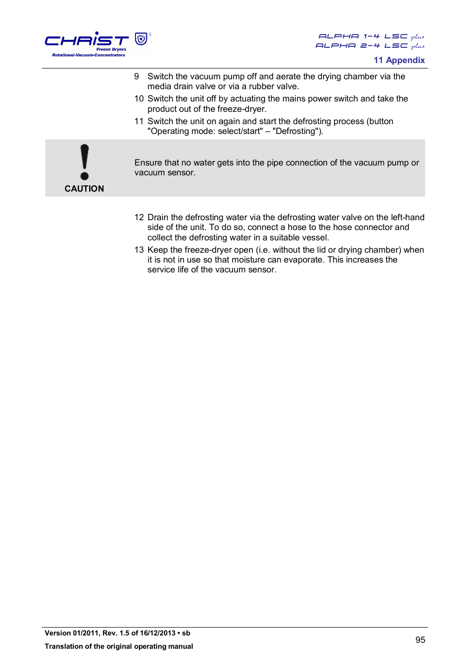 Martin Christ Alpha 2-4 LSCplus User Manual | Page 95 / 121