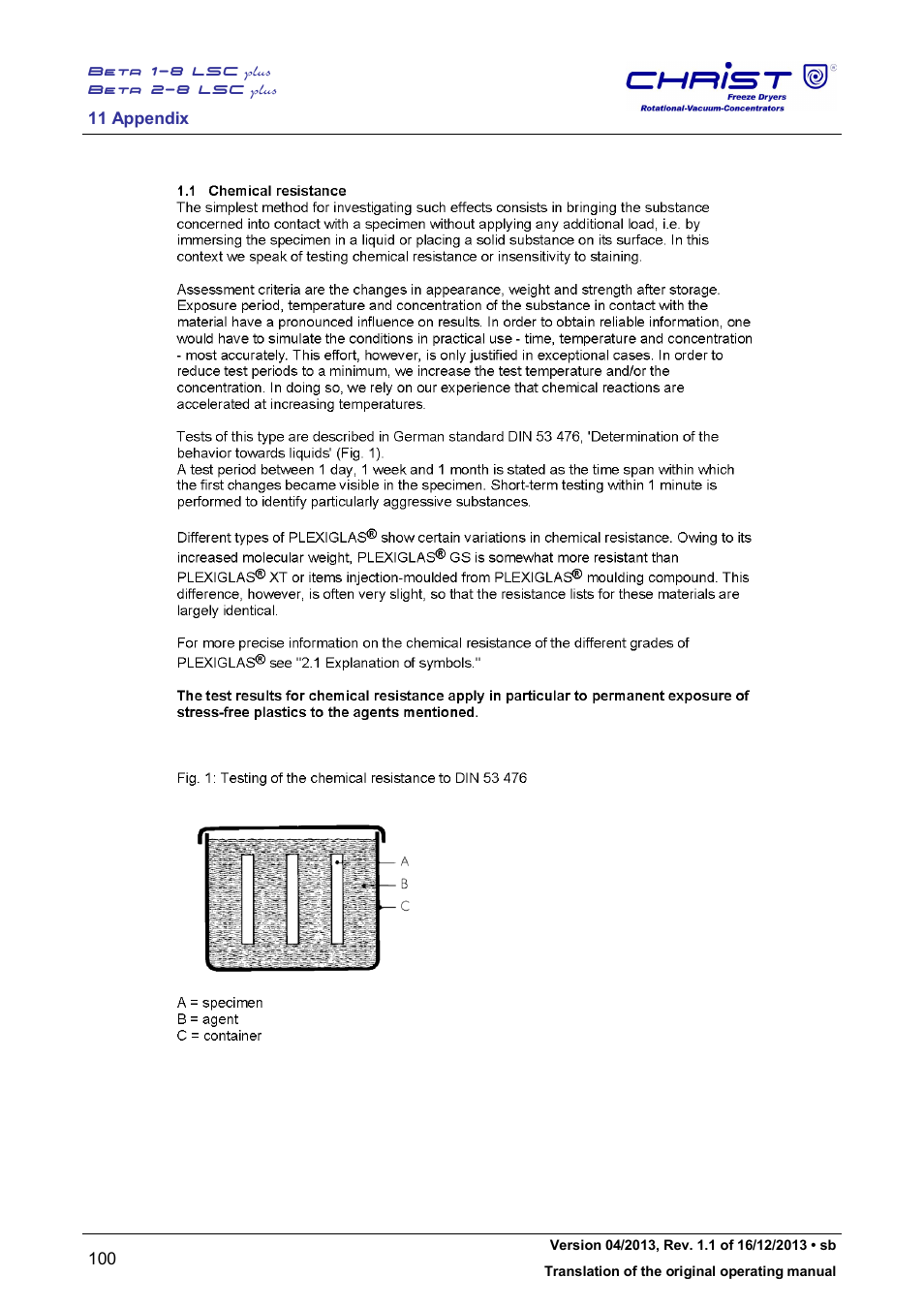 Martin Christ Beta 2-8 LSCplus User Manual | Page 100 / 121
