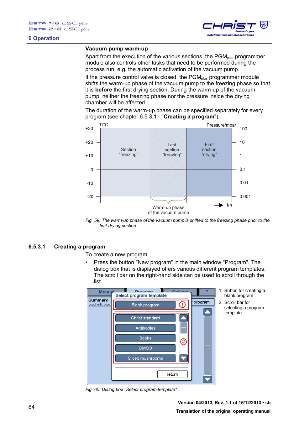 Martin Christ Beta 2-8 LSCplus User Manual | Page 64 / 121