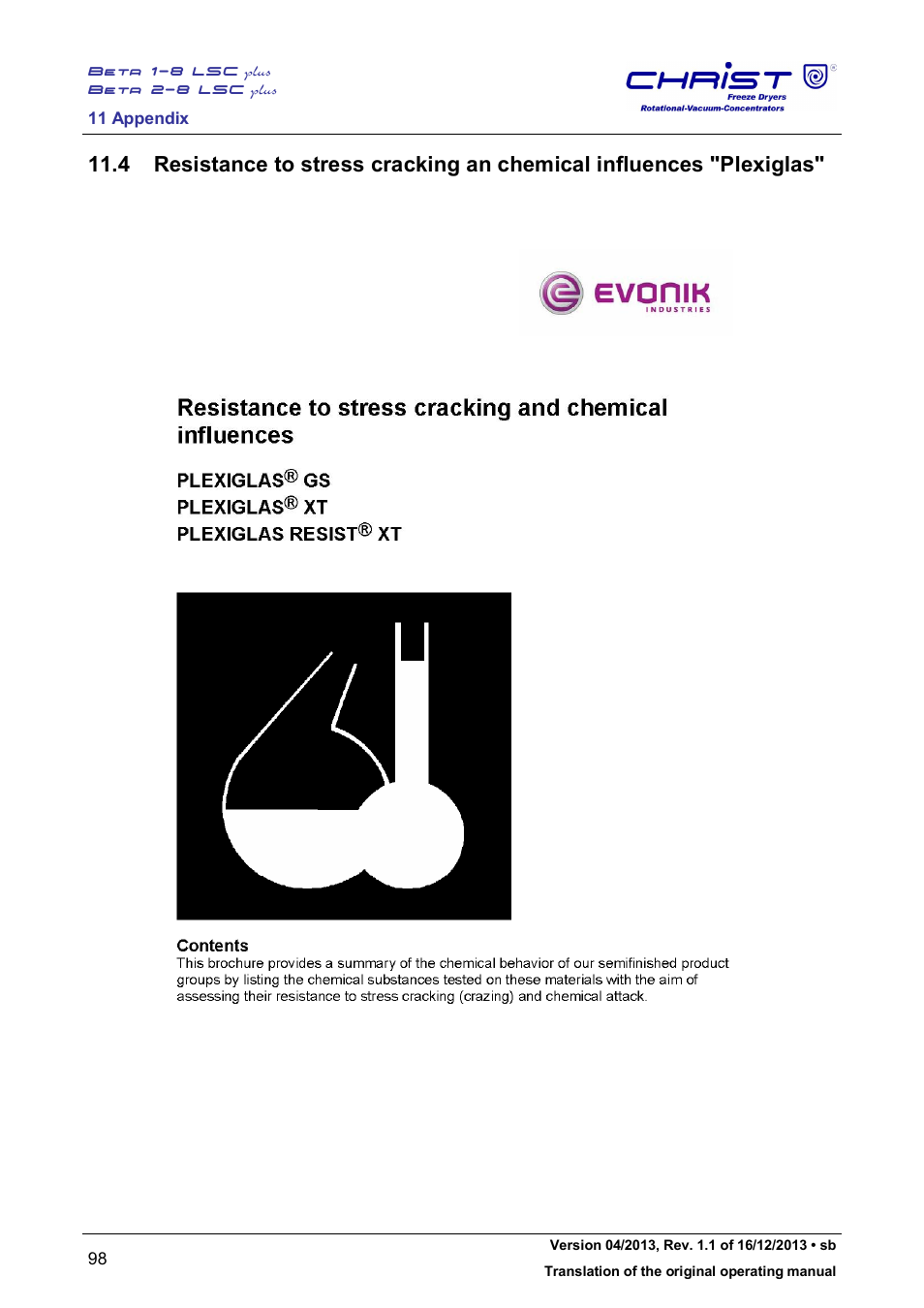 Martin Christ Beta 2-8 LSCplus User Manual | Page 98 / 121