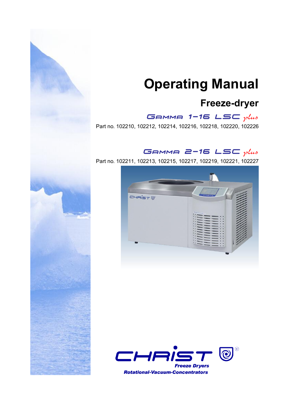 Martin Christ Gamma 2-16 LSCplus User Manual | 121 pages