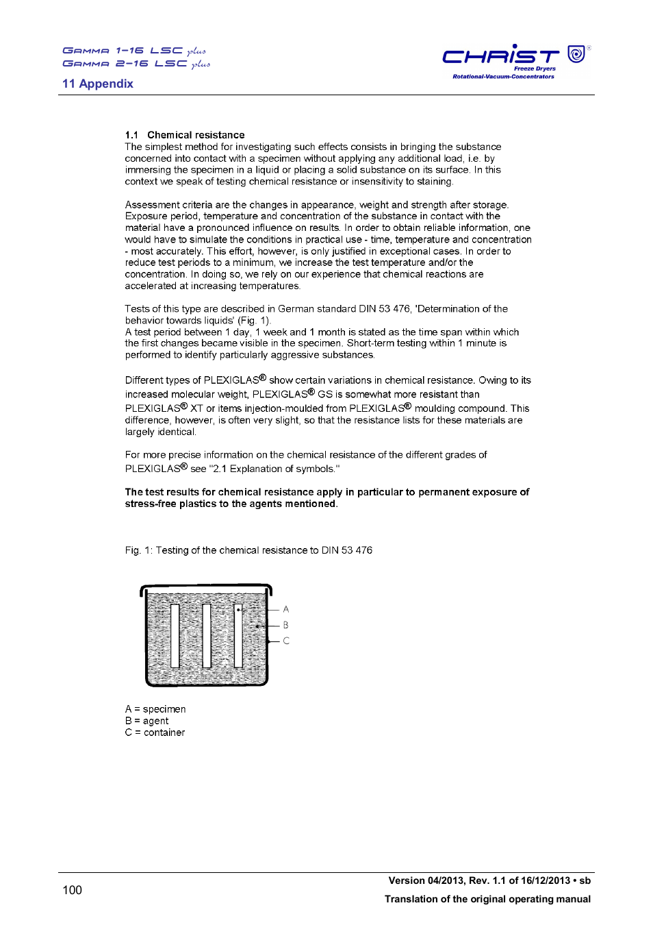 Martin Christ Gamma 2-16 LSCplus User Manual | Page 100 / 121