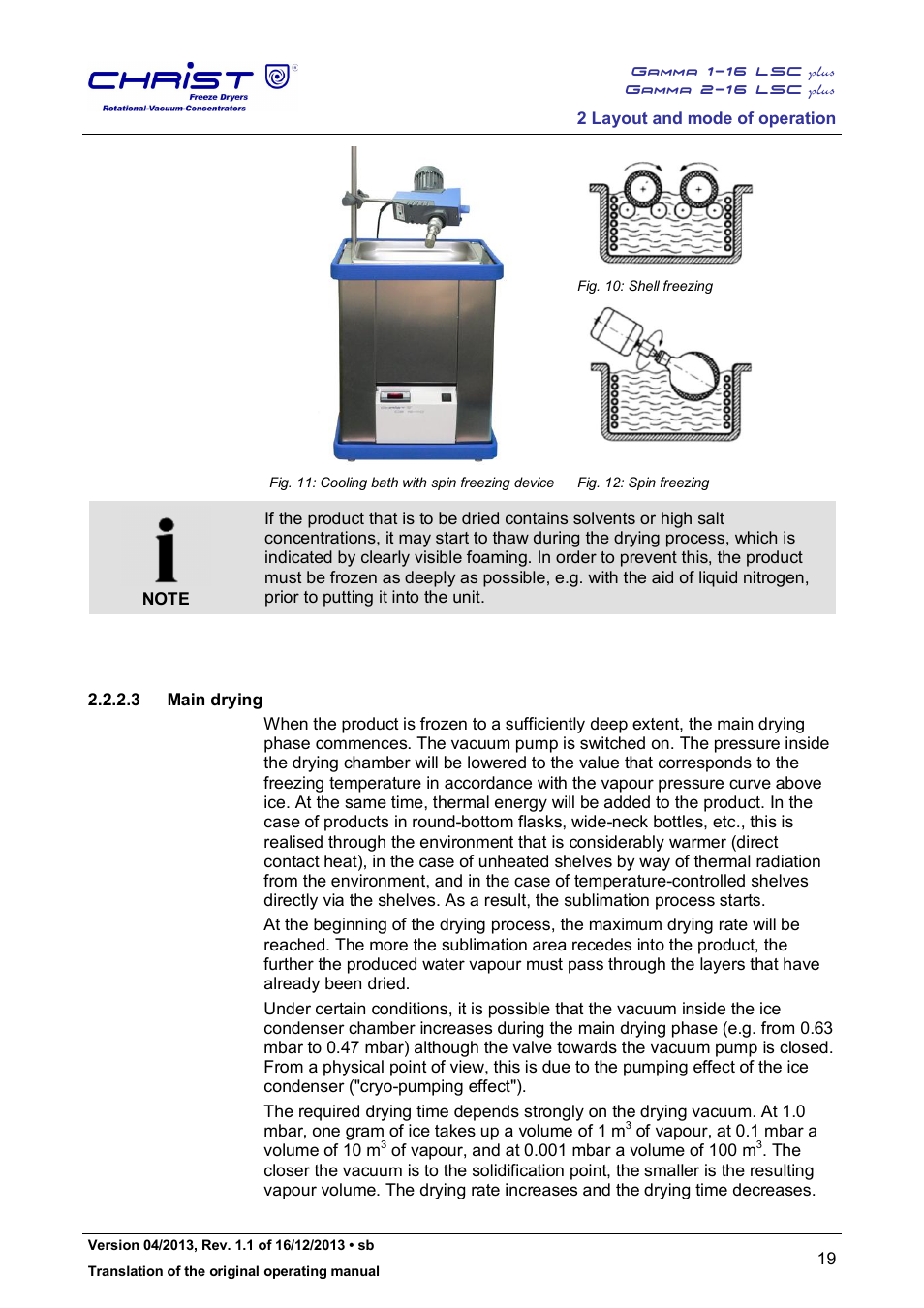 Martin Christ Gamma 2-16 LSCplus User Manual | Page 19 / 121