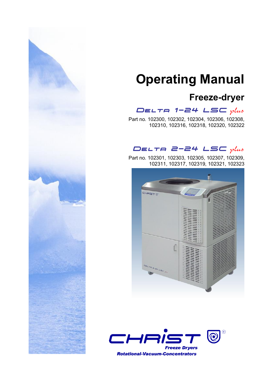 Martin Christ Delta 2-24 LSCplus User Manual | 127 pages