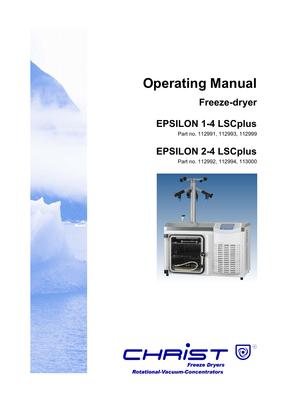 Martin Christ Epsilon 2-4 LSCplus User Manual | 131 pages