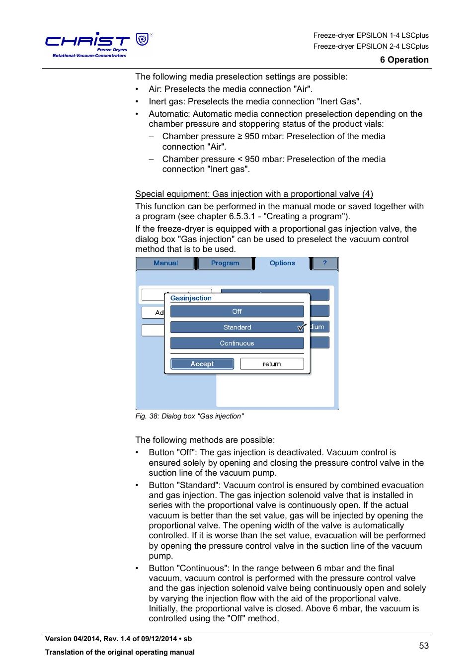 Martin Christ Epsilon 2-4 LSCplus User Manual | Page 53 / 131