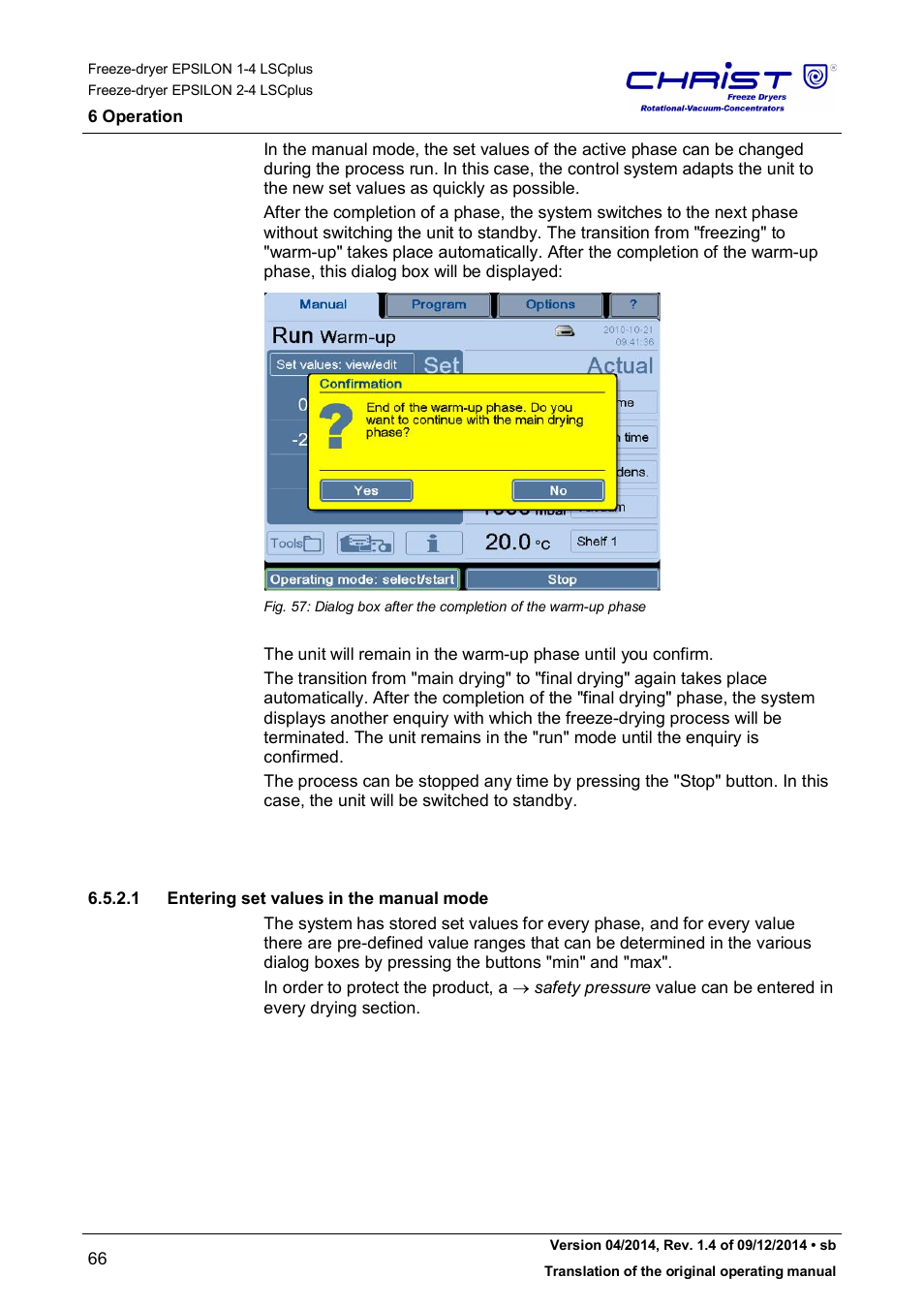 Martin Christ Epsilon 2-4 LSCplus User Manual | Page 66 / 131