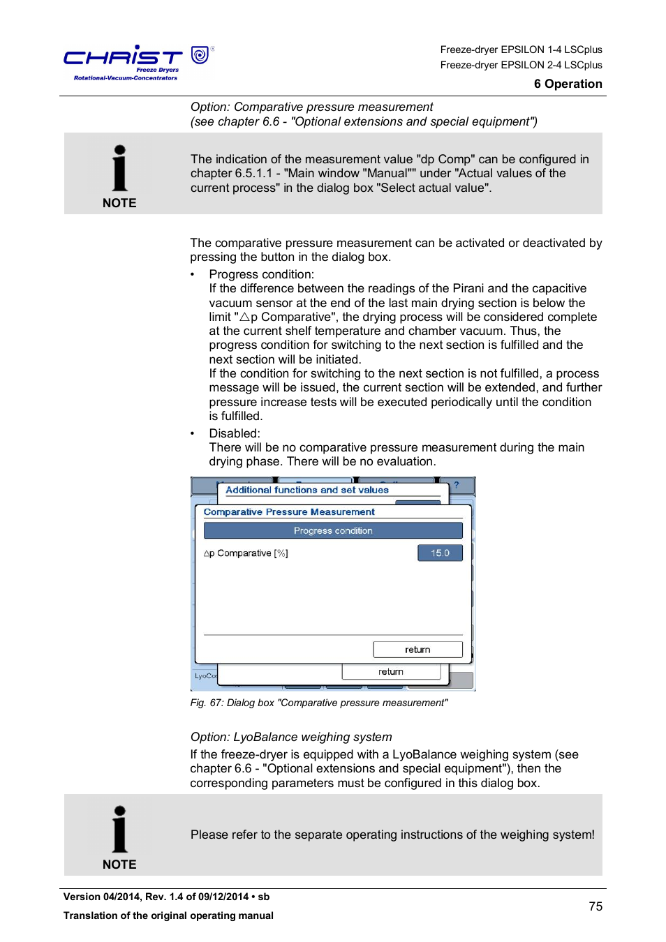 Martin Christ Epsilon 2-4 LSCplus User Manual | Page 75 / 131