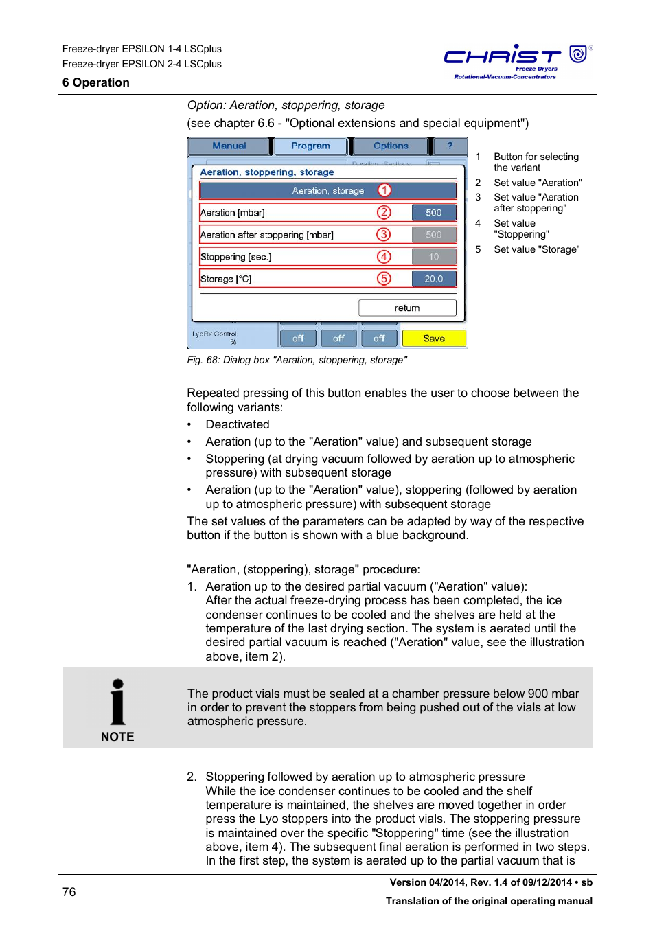 Martin Christ Epsilon 2-4 LSCplus User Manual | Page 76 / 131