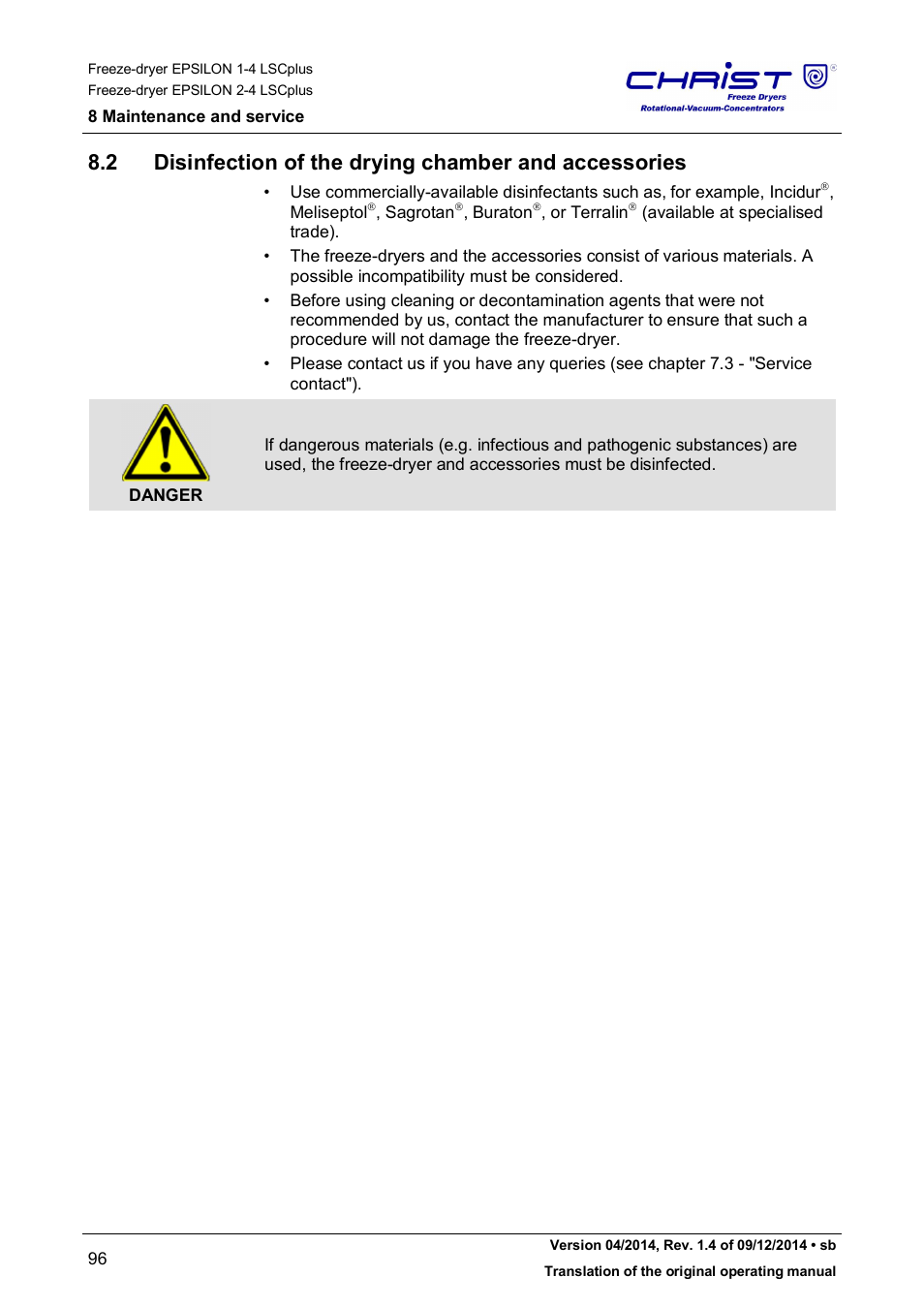 Martin Christ Epsilon 2-4 LSCplus User Manual | Page 96 / 131