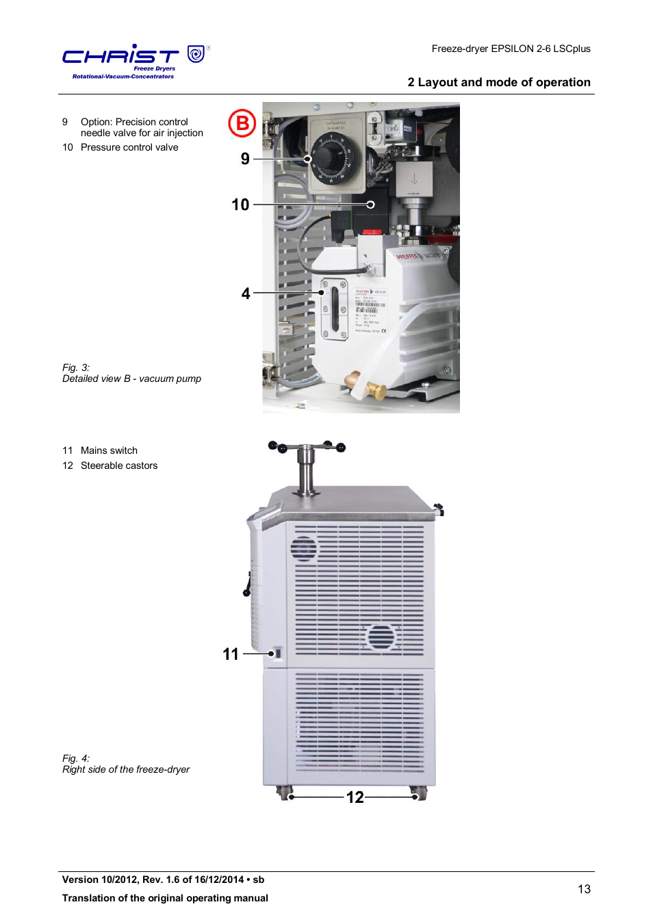 Martin Christ Epsilon 2-6D LSCplus User Manual | Page 13 / 135