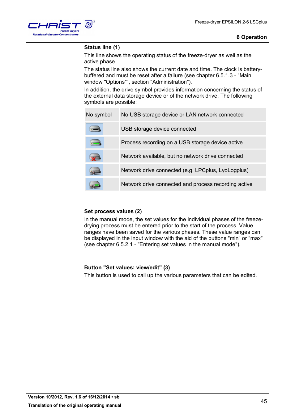 Martin Christ Epsilon 2-6D LSCplus User Manual | Page 45 / 135