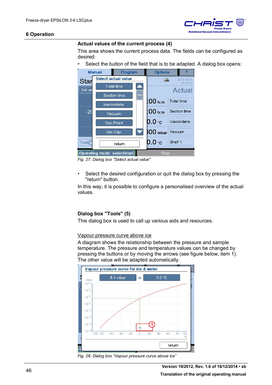 Martin Christ Epsilon 2-6D LSCplus User Manual | Page 46 / 135